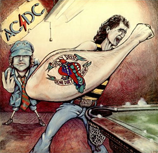 ACDC Dirty Deeds Done Dirt Cheap Aus Front