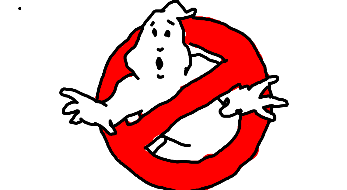 Ghostbuster logo.