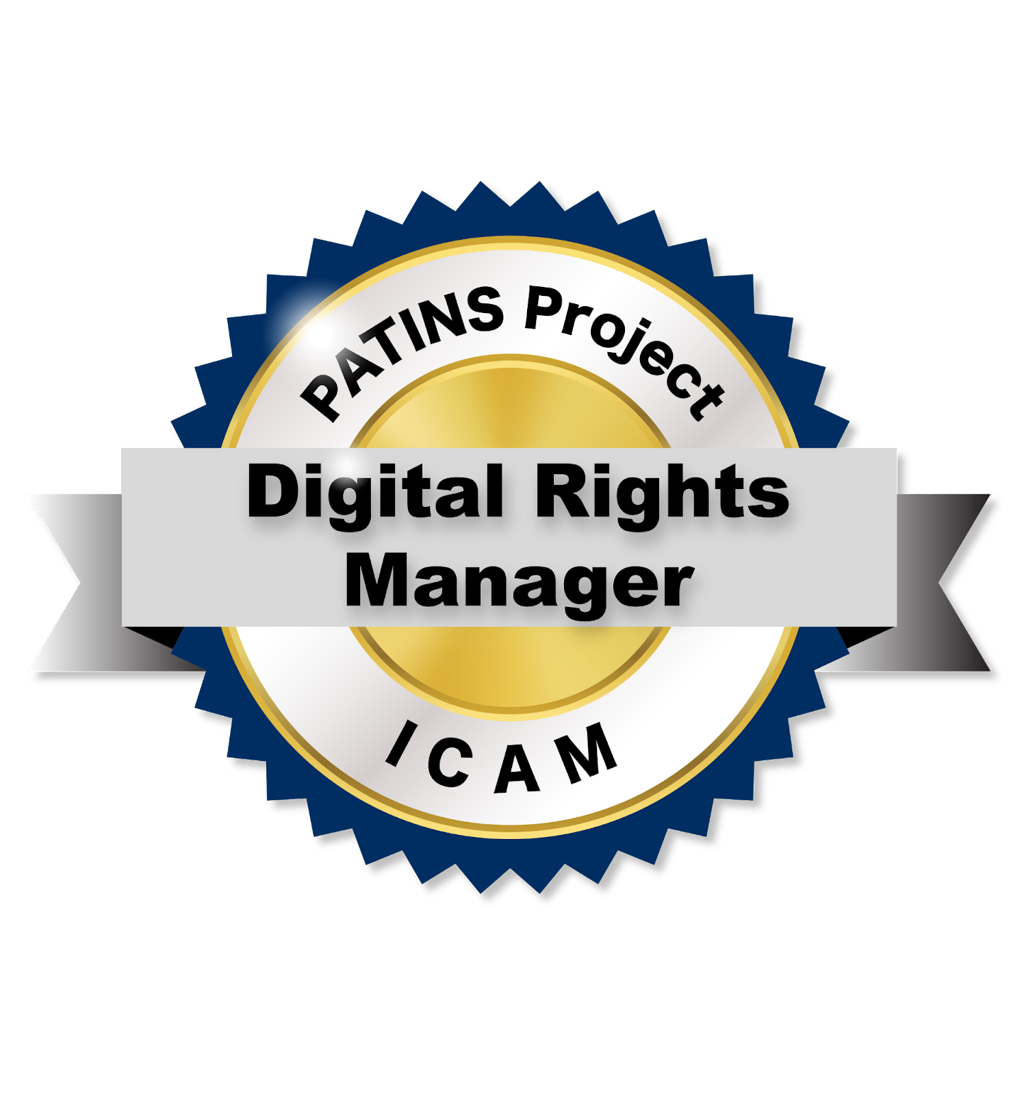 PATINS Project/ICAM Digital Rights Manager Badge